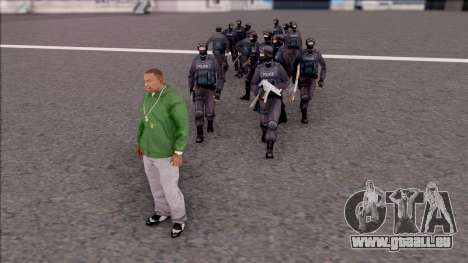 Paratroopers SWAT pour GTA San Andreas