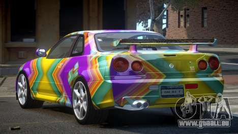 1999 Nissan Skyline R34 GT-R L7 für GTA 4