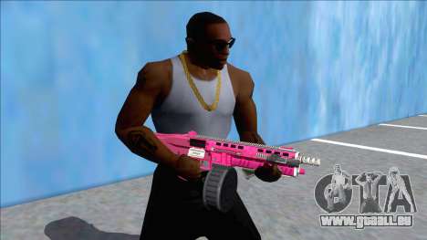 GTA V Vom Feuer Assault Shotgun Pink V5 für GTA San Andreas