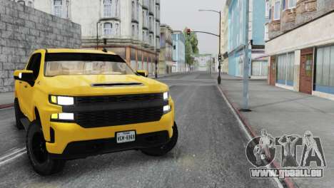 Chevrolet Silverado Trailboss Z71 ImVehFT 2020 pour GTA San Andreas