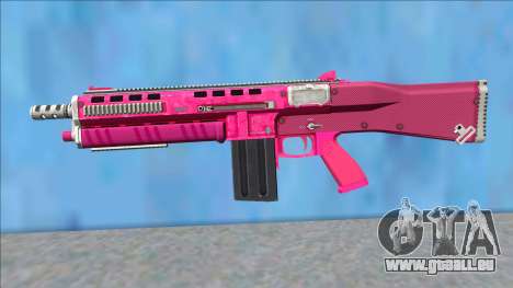 GTA V Vom Feuer Assault Shotgun Pink V15 pour GTA San Andreas