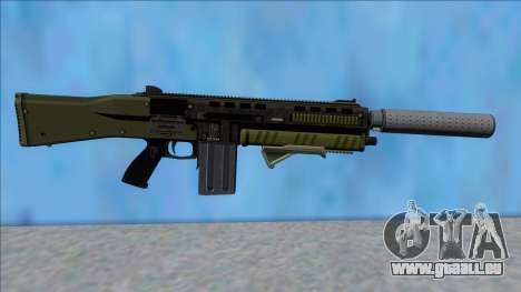 GTA V Vom Feuer Assault Shotgun Green V4 pour GTA San Andreas