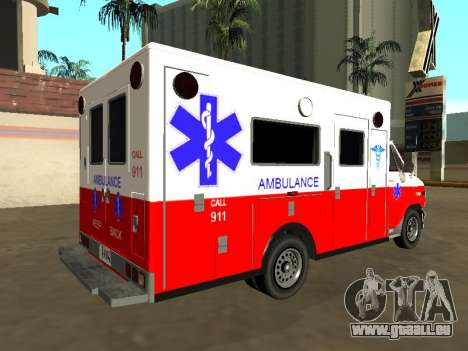 GMC Vandura 1985 Ambulance pour GTA San Andreas