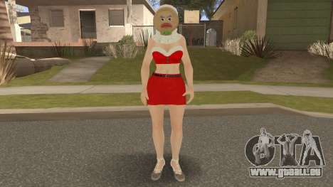 DOA Rachel Berry Burberry Christmas Special V3 für GTA San Andreas