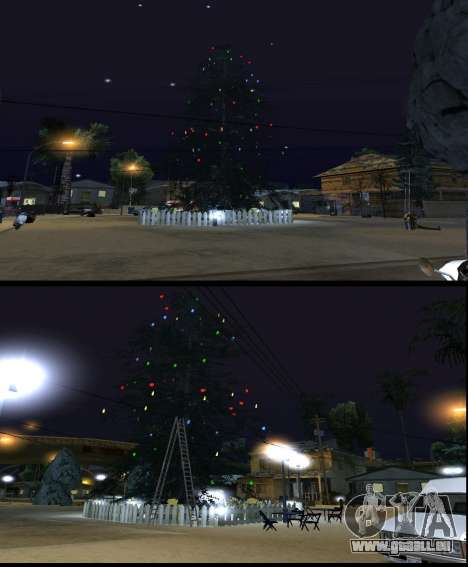 Mod de Noël Le plus beau 2020 LE pour GTA San Andreas