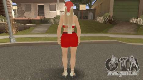 DOA Rachel Berry Burberry Christmas Special V2 pour GTA San Andreas