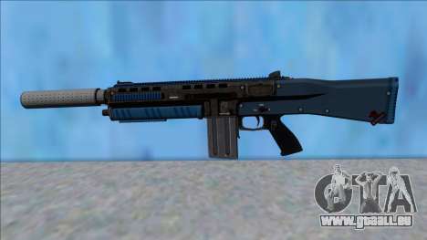 GTA V Vom Feuer Assault Shotgun LSPD V8 für GTA San Andreas