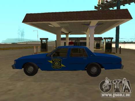 Chevrolet Caprice 1987 Michigan State Police für GTA San Andreas
