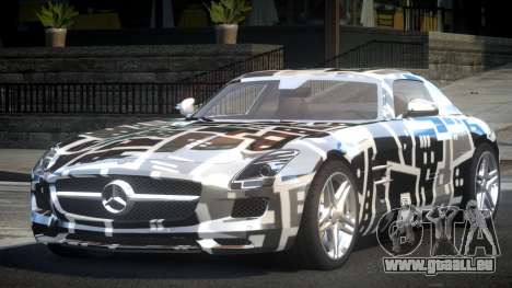 Mercedes-Benz SLS BS A-Style PJ2 pour GTA 4