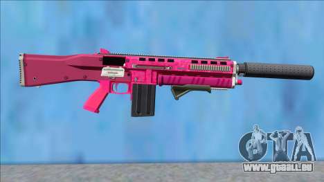 GTA V Vom Feuer Assault Shotgun Pink V4 pour GTA San Andreas