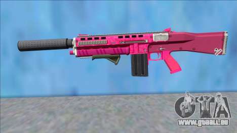 GTA V Vom Feuer Assault Shotgun Pink V4 für GTA San Andreas