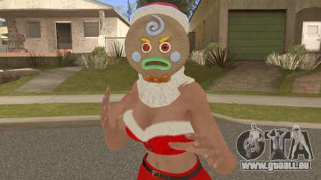 Lisa Hamilton Berry Burberry Christmas V3 pour GTA San Andreas