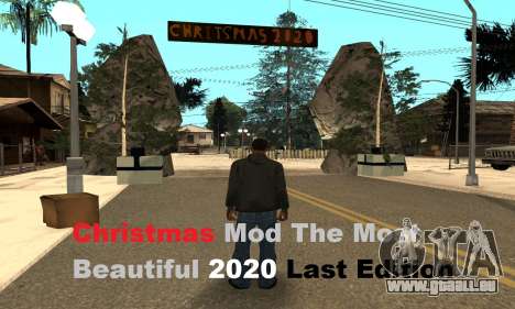 Weihnachten Mod Die schönsten 2020 LE für GTA San Andreas