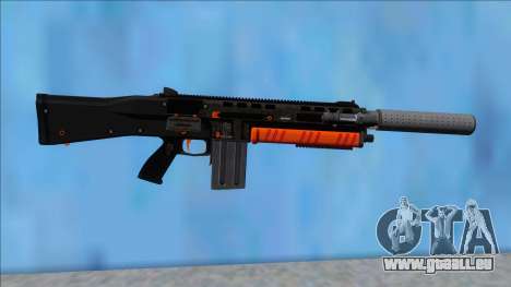 GTA V Vom Feuer Assault Shotgun Orange V2 pour GTA San Andreas