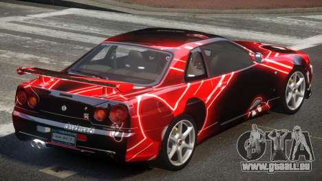 1999 Nissan Skyline R34 GT-R L8 für GTA 4