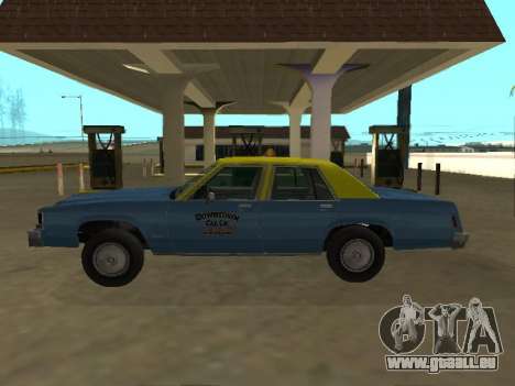 Ford LTD Crown Victoria taxi Downtown Cab Co pour GTA San Andreas