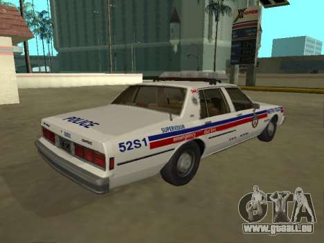 Chevrolet Caprice 1987 Toronto Metro Police für GTA San Andreas