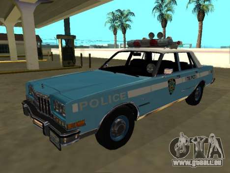 Dodge Diplomat 1987 New York Police Dept für GTA San Andreas