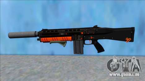GTA V Vom Feuer Assault Shotgun Orange V4 pour GTA San Andreas
