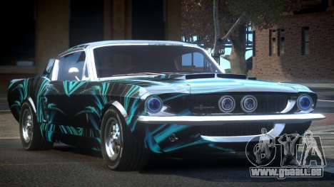 Shelby GT500 BS Old L9 für GTA 4