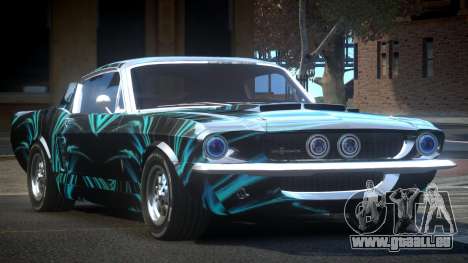 Shelby GT500 BS Old L9 für GTA 4