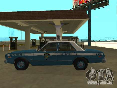 Dodge Aspen 1979 Département de police de New Yo pour GTA San Andreas