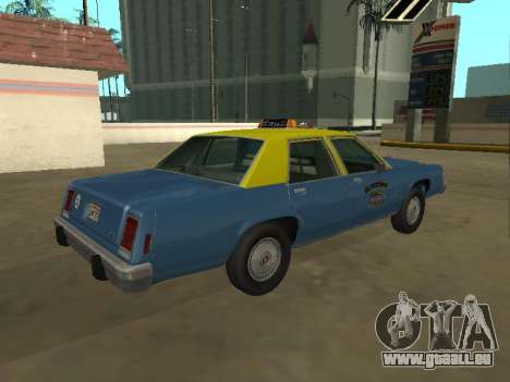 Ford LTD Crown Victoria taxi Downtown Cab Co pour GTA San Andreas