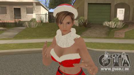 Lisa Hamilton Berry Burberry Christmas V2 pour GTA San Andreas