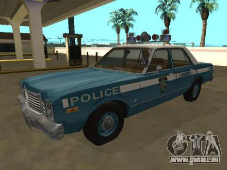 Dodge Aspen 1979 New York Police Dept für GTA San Andreas