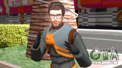 Gordon Freeman Redux from Half-Life 2 für GTA San Andreas