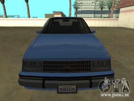 Chevrolet Celebrity 1984 für GTA San Andreas