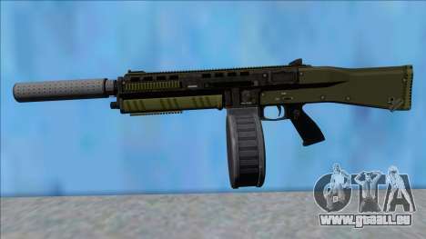 GTA V Vom Feuer Assault Shotgun Green V1 pour GTA San Andreas