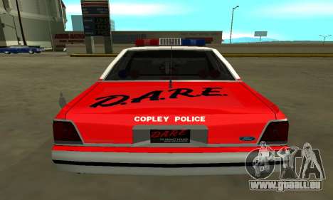 Ford LTD Crown Victoria 1991 Copley Police DARE pour GTA San Andreas
