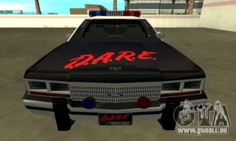 Ford LTD Crown Victoria 1991 Copley Police DARE für GTA San Andreas