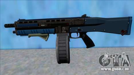 GTA V Vom Feuer Assault Shotgun LSPD V9 für GTA San Andreas