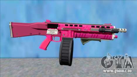 GTA V Vom Feuer Assault Shotgun Pink V5 für GTA San Andreas