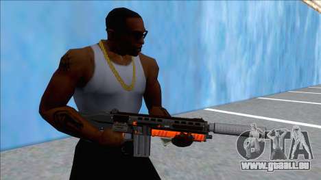 GTA V Vom Feuer Assault Shotgun Orange V4 pour GTA San Andreas
