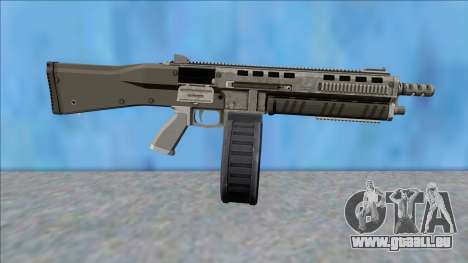 GTA V Vom Feuer Assault Shotgun Platinum V14 für GTA San Andreas