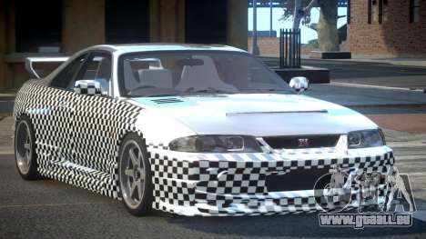 1997 Nissan Skyline R33 L10 für GTA 4