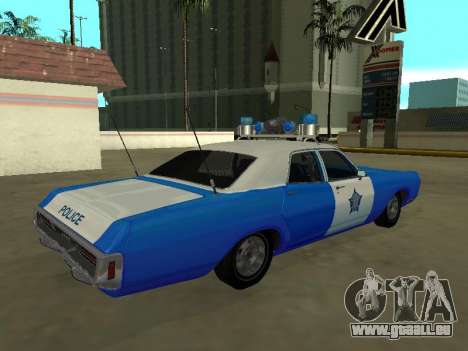 Dodge Polara 1972 Département de police de Chica pour GTA San Andreas