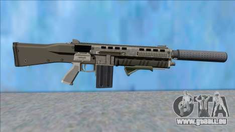 GTA V Vom Feuer Assault Shotgun Platinum V4 für GTA San Andreas