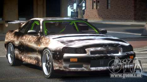 Nissan Skyline R34 GST-R PJ6 für GTA 4