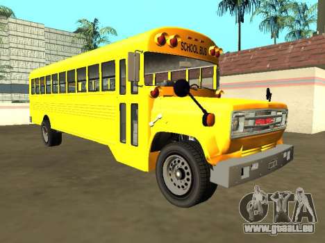 Autobus scolaire GMC C-70 1970 pour GTA San Andreas