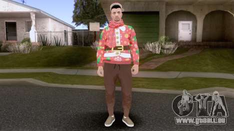 GTA Online Pack de Skins Christmas Parte 2 V4 pour GTA San Andreas