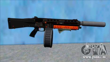 GTA V Vom Feuer Assault Shotgun Orange V3 pour GTA San Andreas