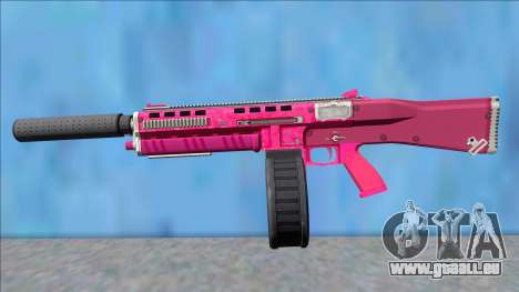 GTA V Vom Feuer Assault Shotgun Pink V7 pour GTA San Andreas
