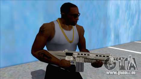 GTA V Vom Feuer Assault Shotgun Platinum V15 für GTA San Andreas