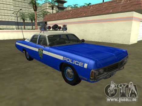 Dodge Polara 1972 Département de police de New Y pour GTA San Andreas