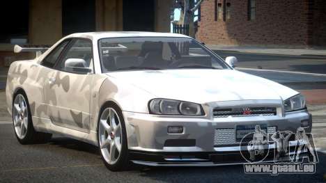 1999 Nissan Skyline R34 GT-R L1 für GTA 4