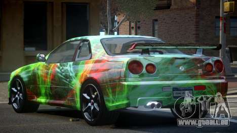 1999 Nissan Skyline R34 GT-R L3 für GTA 4